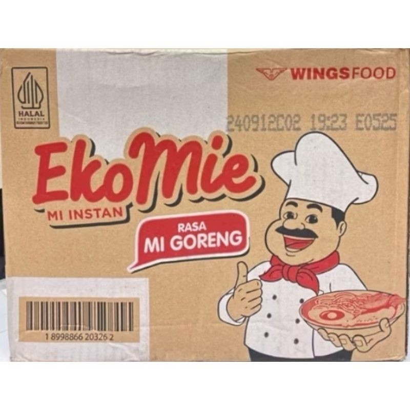 

[1 Dus 40pcs) MIE Ekomie Goreng mie instan