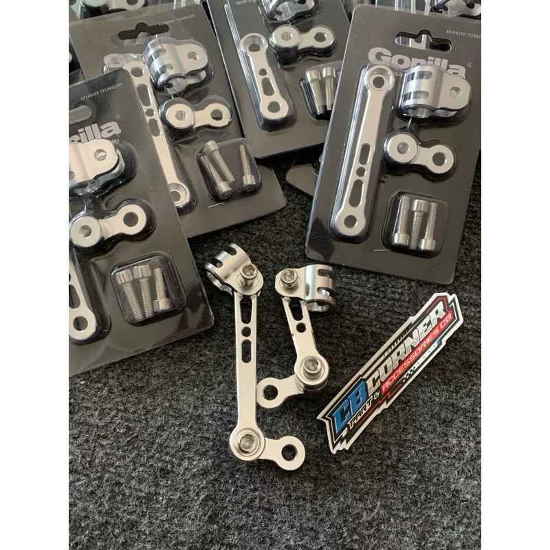 PNP SEMUA MOTOR BREKET KLEM KABEL SELANG REM DEPAN CNC ORIGINAL BY GORILLA