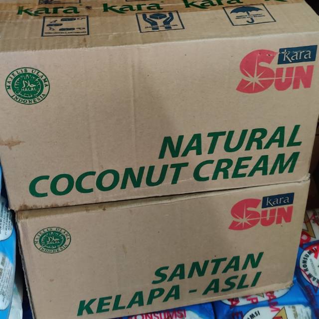 

Santan Sun Kara 1ltr dus isi 12 pcs