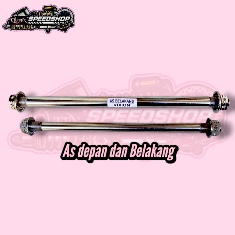 As Roda Depan Vixion Old As Roda Belakang Vixion Old New Model Probolt Set