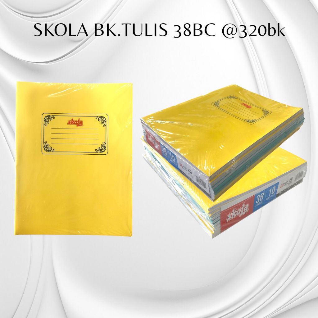 

BUKU TULIS SKOLAH 38 LEMBAR