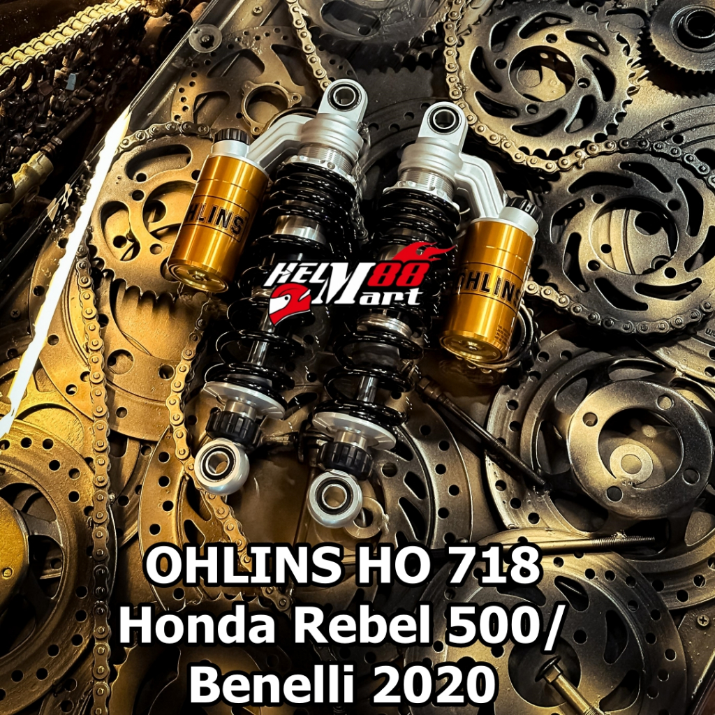 Shock OHLINS Honda REBEL 500 HO718 RX KING - Rear Shockbreaker Tabung Absorber Suspension HO 718 Ben