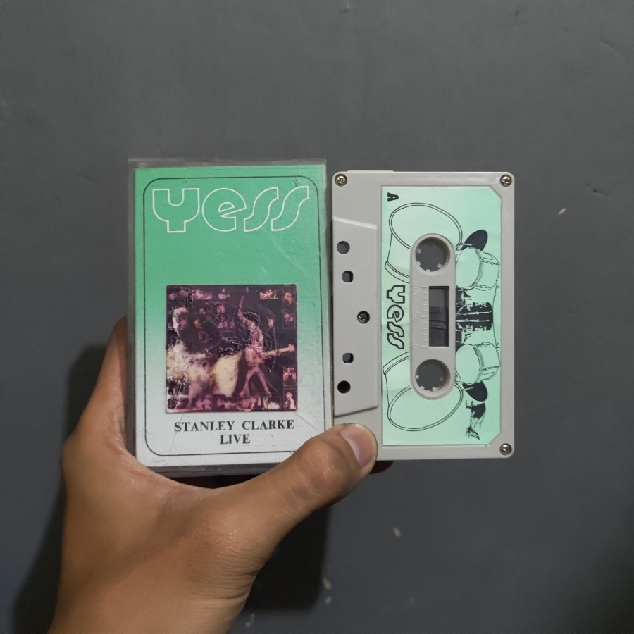 Kaset Pita Stanley Clarke - Live YESS Records