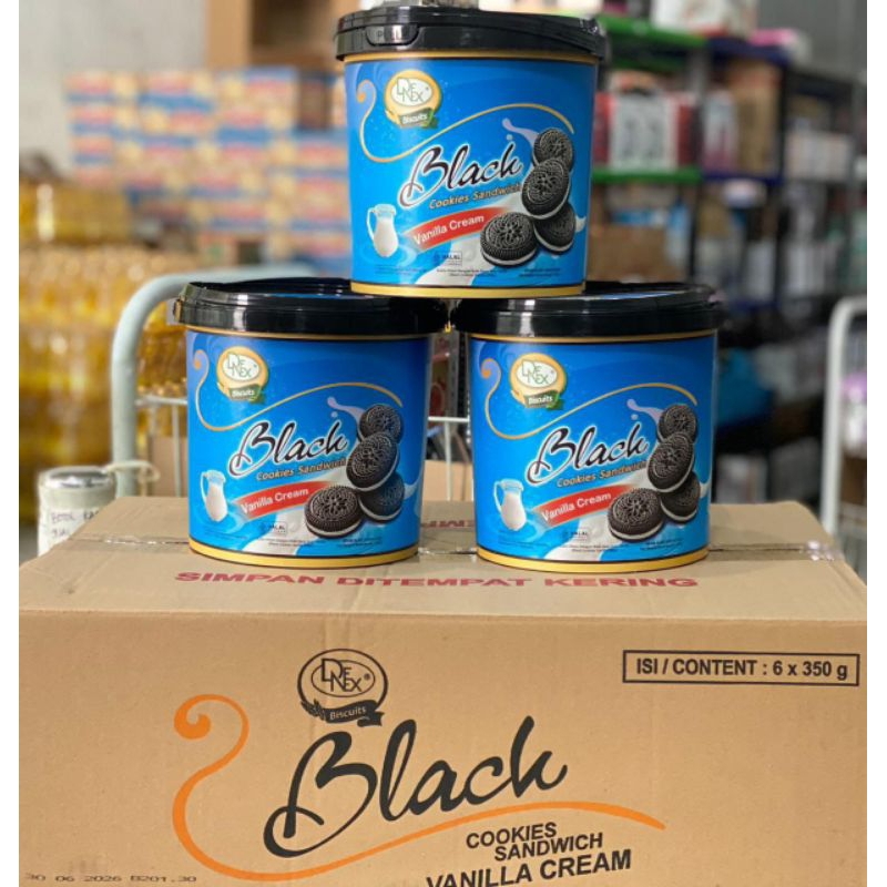 

Black Cookies Vanilla Kue Lebaran