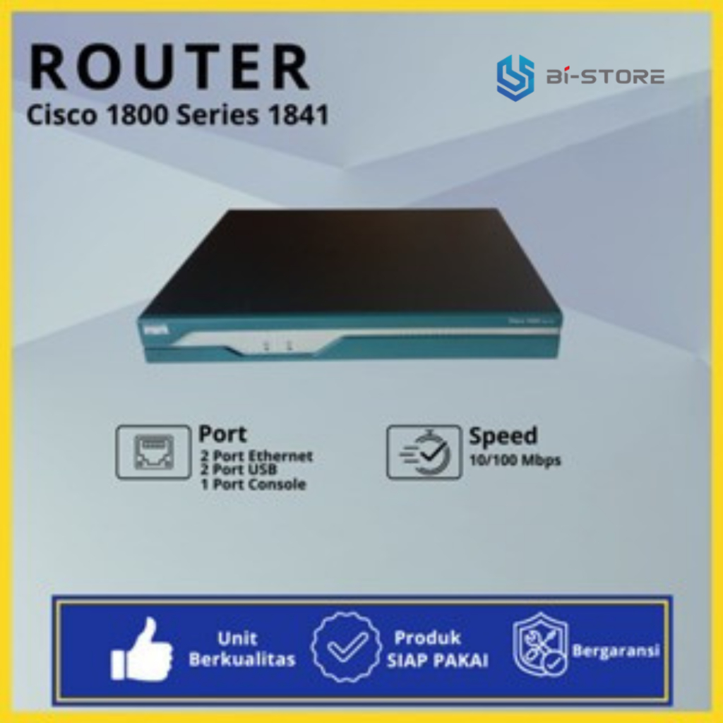 Obral Router Cisco 1800 Series 1841 Normal Murah