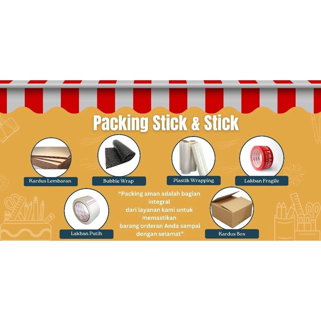 

Termurah!! Sticker HVS Doff A4 Isi 50 Lembar Berkualitas Tinggi