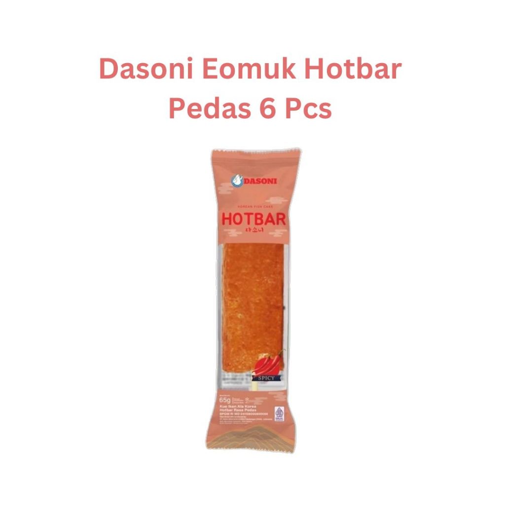 

Dasoni Eomuk Hotbar Pedas 6 Pcs