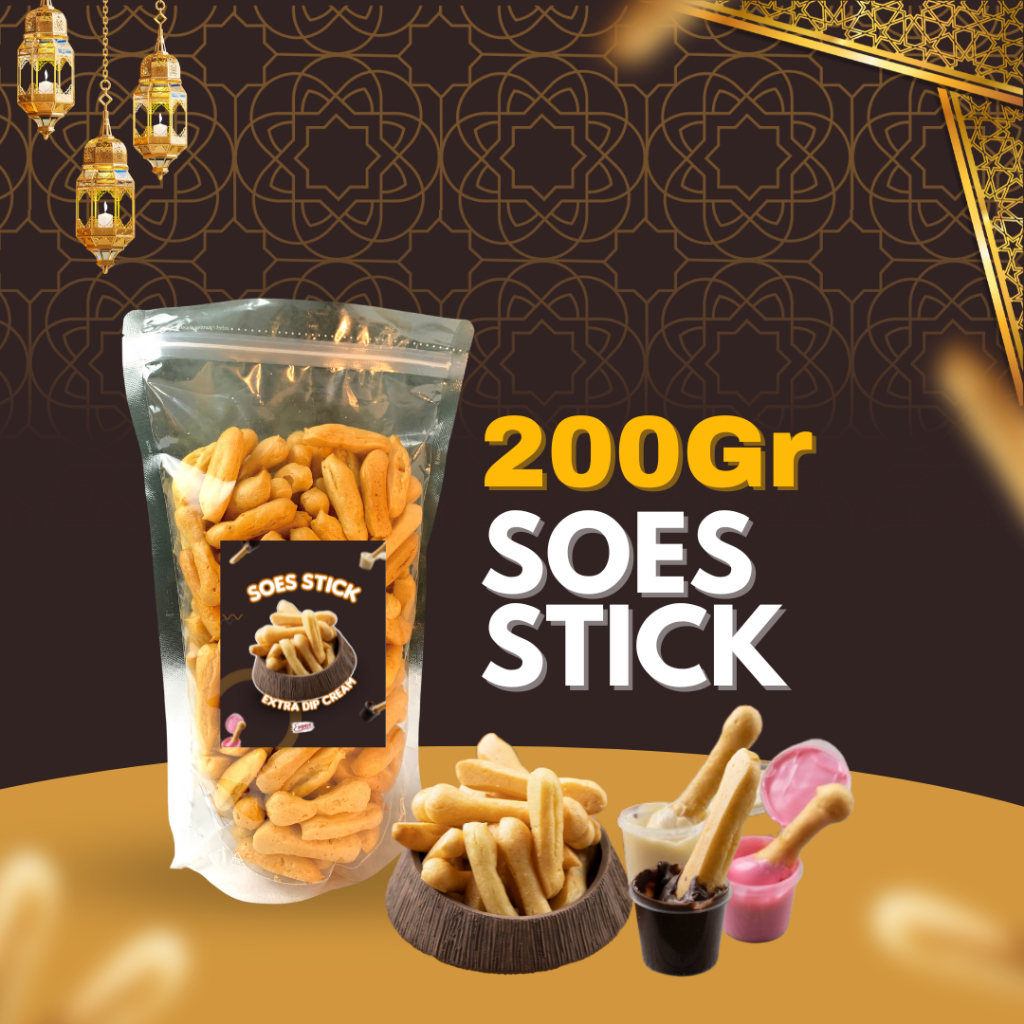 

Soes Stick Varian 3 Rasa Kemasan 200gr Emmh Snack