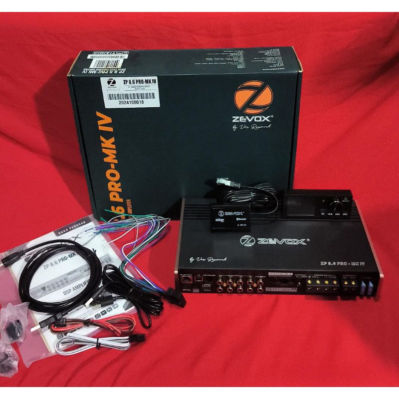 Dsp Zevox 8.6 Pro MK IV - Processor Zevox 8.6 Pro-yaafi car audio