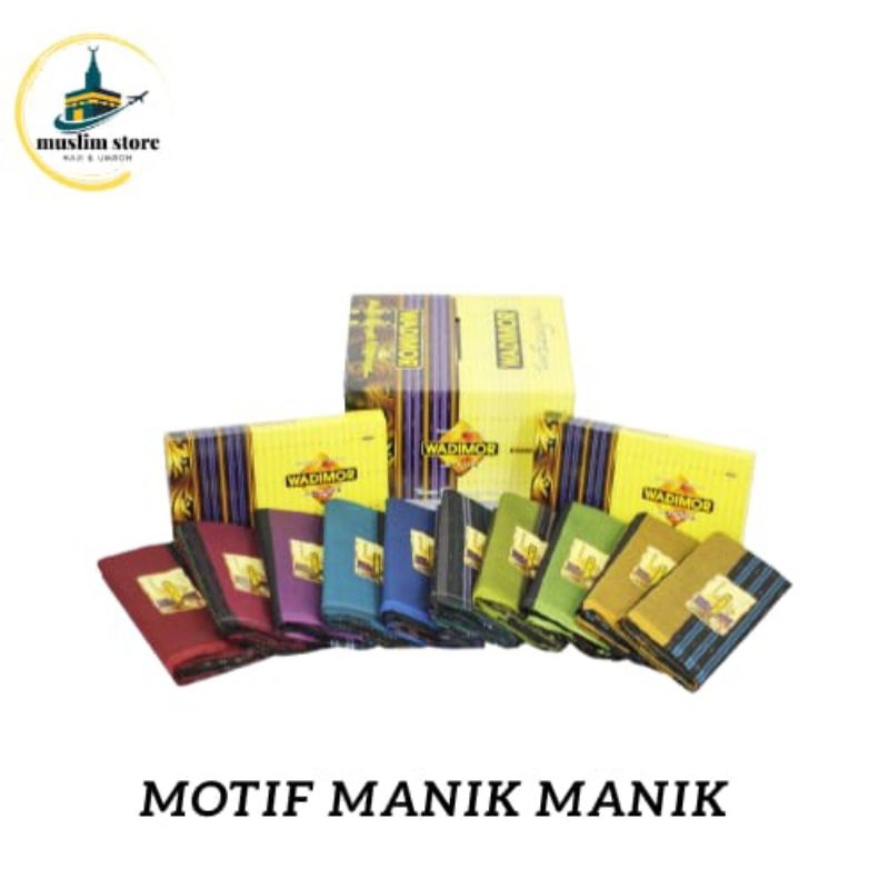 SARUNG TENUN WADIMOR MOTIF MANIK MANIK