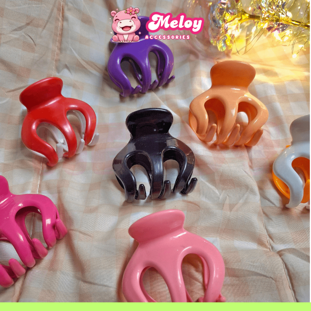 [12PCS] JEPIT JEDAI RAMBUT 3 CAKAR UKURAN 7CM 12PCS / 1 LUSIN | JEPITAN RAMBUT MINI | JEDAI KECIL