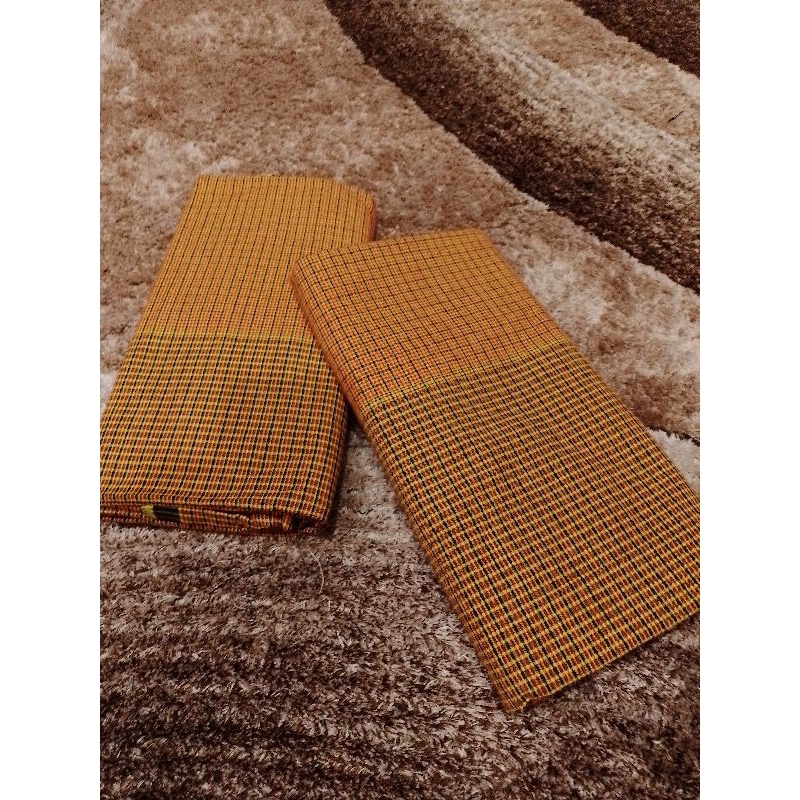 Kain Lurik Jarik/ Lurik Gendong Orange