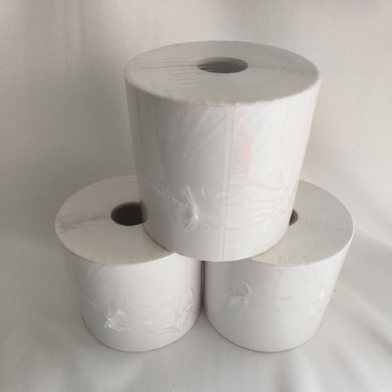 

Roll Kertas / Laber Sticker Printer Thermal uk 100x150x500pcs atau 10cm x 15cm atau 100mm x 150mm