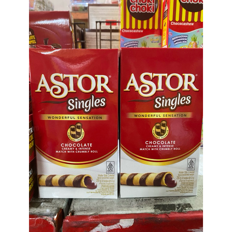

Astor singles box 8x20x15gr