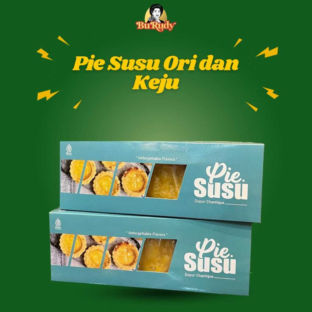 

PIE SUSU Dapur Chantique Isi 6 Pcs Rasa ORIGINAL