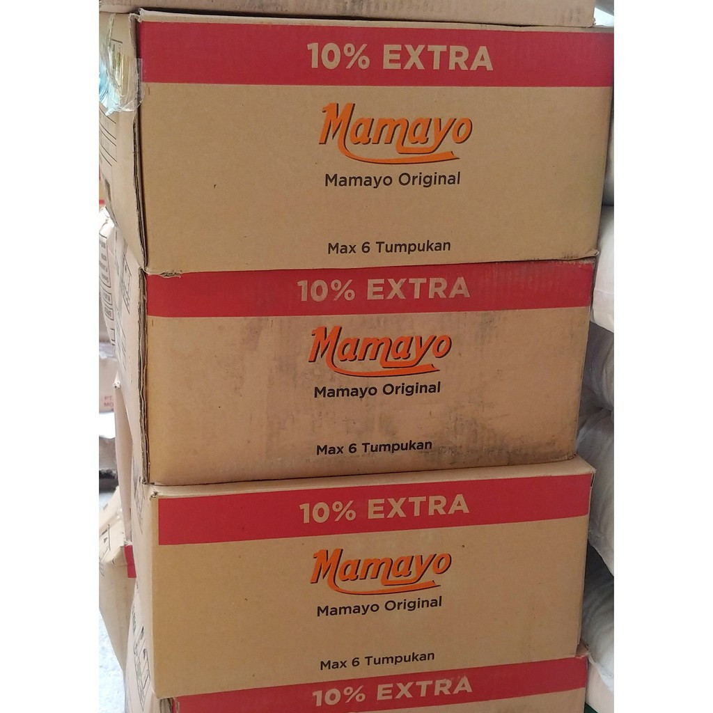 

Mamayo Original mayonaise 10% EXTRA isi 12pack @1ltr