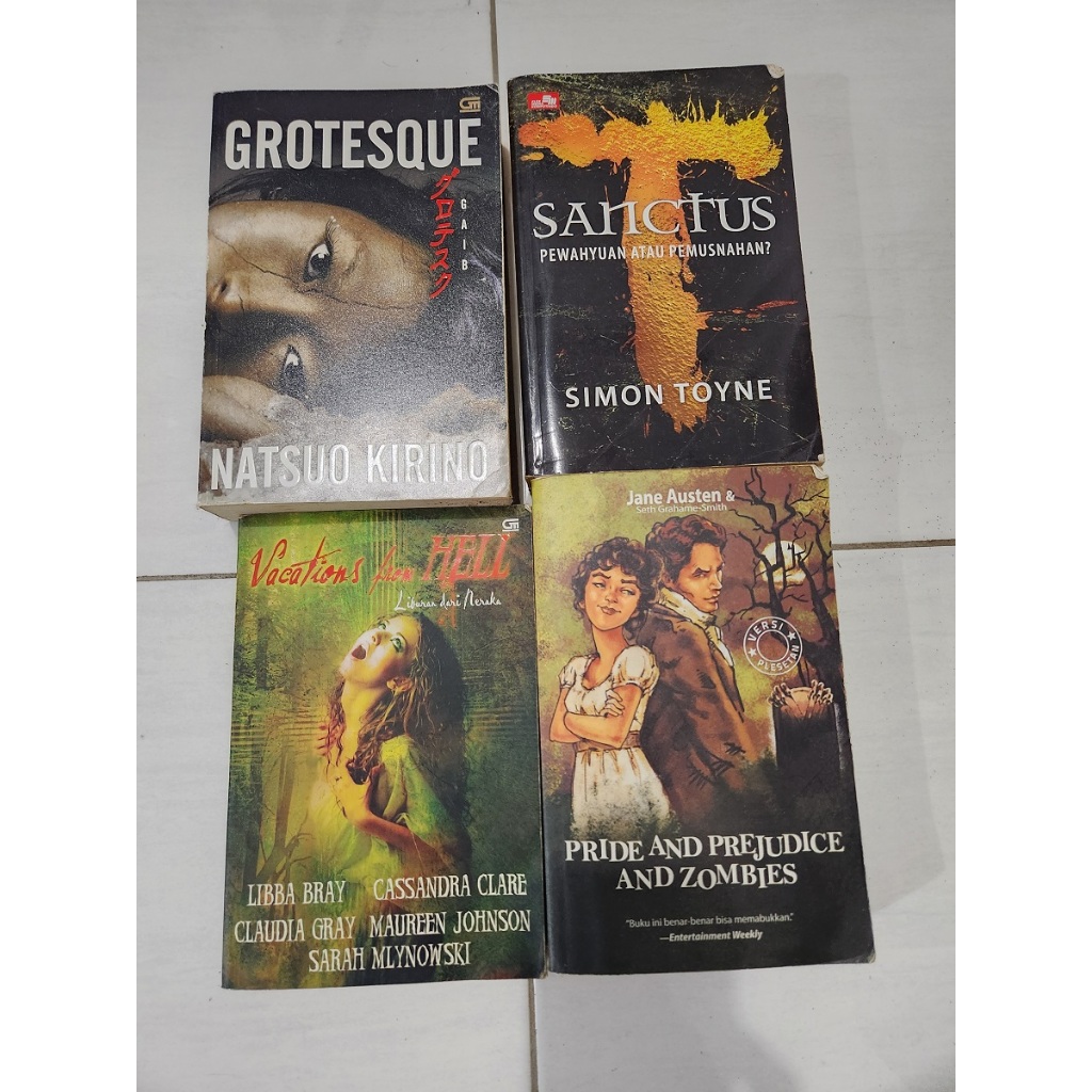 Buku Novel Grotesque - Simon Toyne