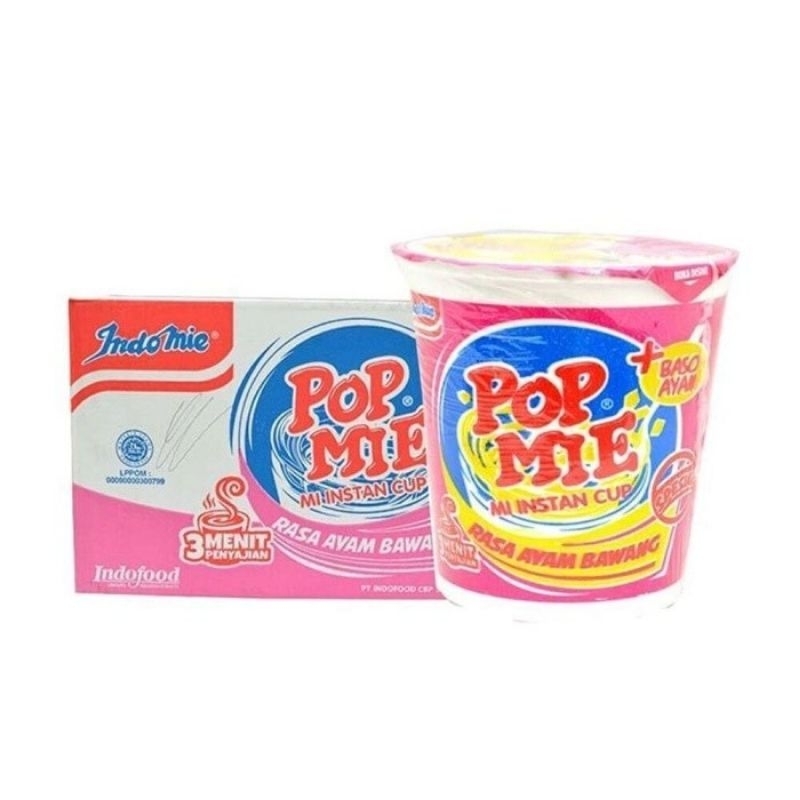 1 Dus isi 24 - Pop mie rasa ayam bawang