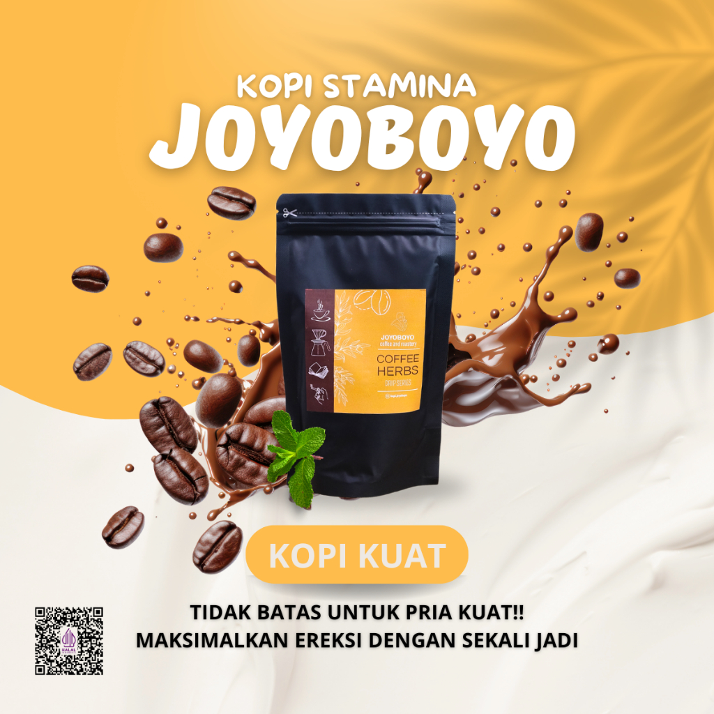 

JOYOBOYO Kopi Ginseng dan Purwoceng - Kopi JOYOBOYO Original (Privasi Aman)