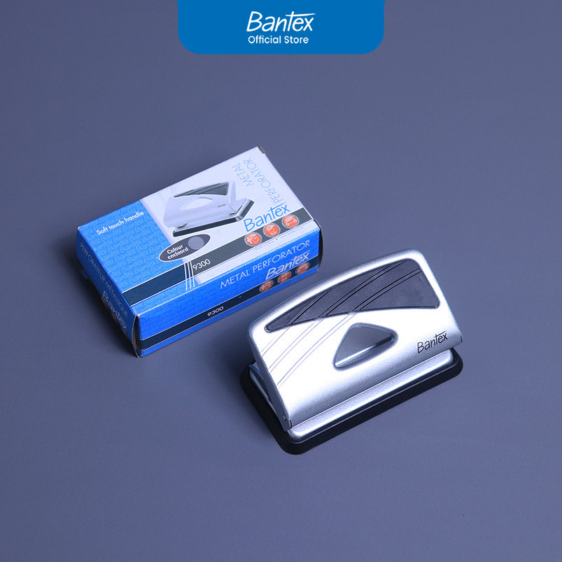 

Bantex Perforator / Pembolong Kertas 2 Lubang warna Silver #9300 17
