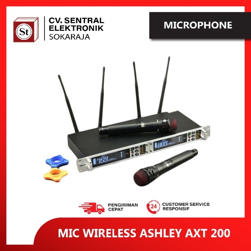 MIC WIRELESS ASHLEY AXT 200