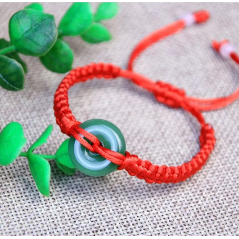 Gelang Giok Tali Merah