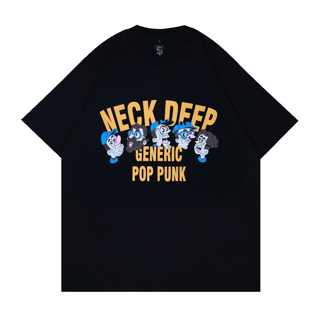 Baju Kaos Band Neck Deep | T shirt Band Neck Deep