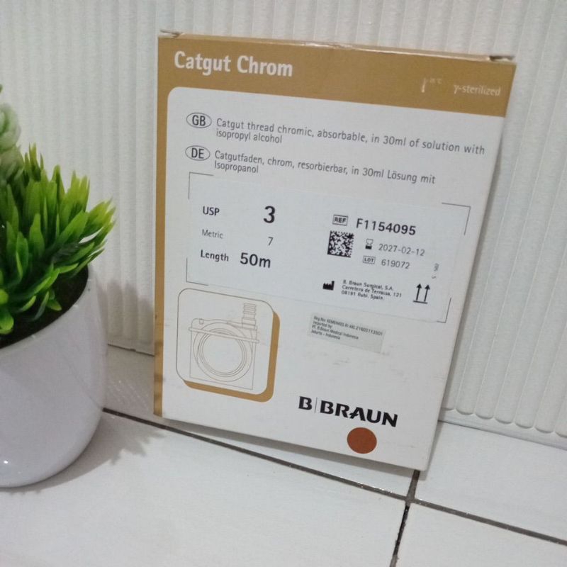 B braun cat gut chromic 3 metric 7 original/B braun catgut chromic 3/B braun cat gut chromic roll