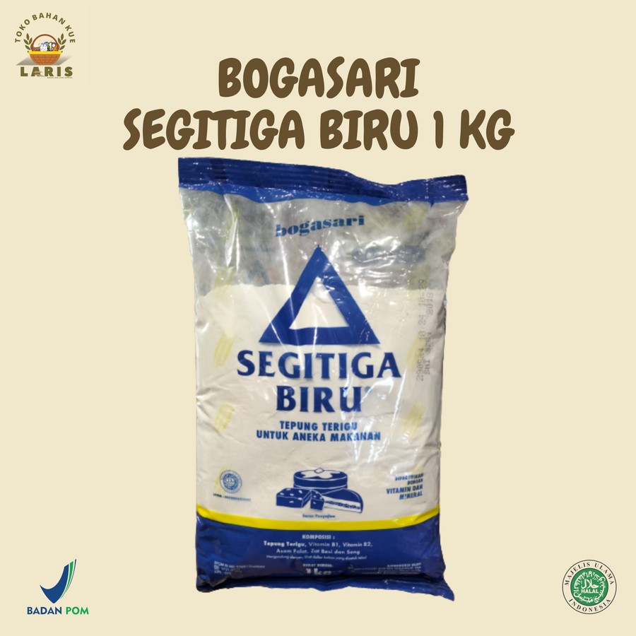 

BOGASARI TEPUNG TERIGU SEGITIGA 1 KG (PLASTIK TRANSPARANT)