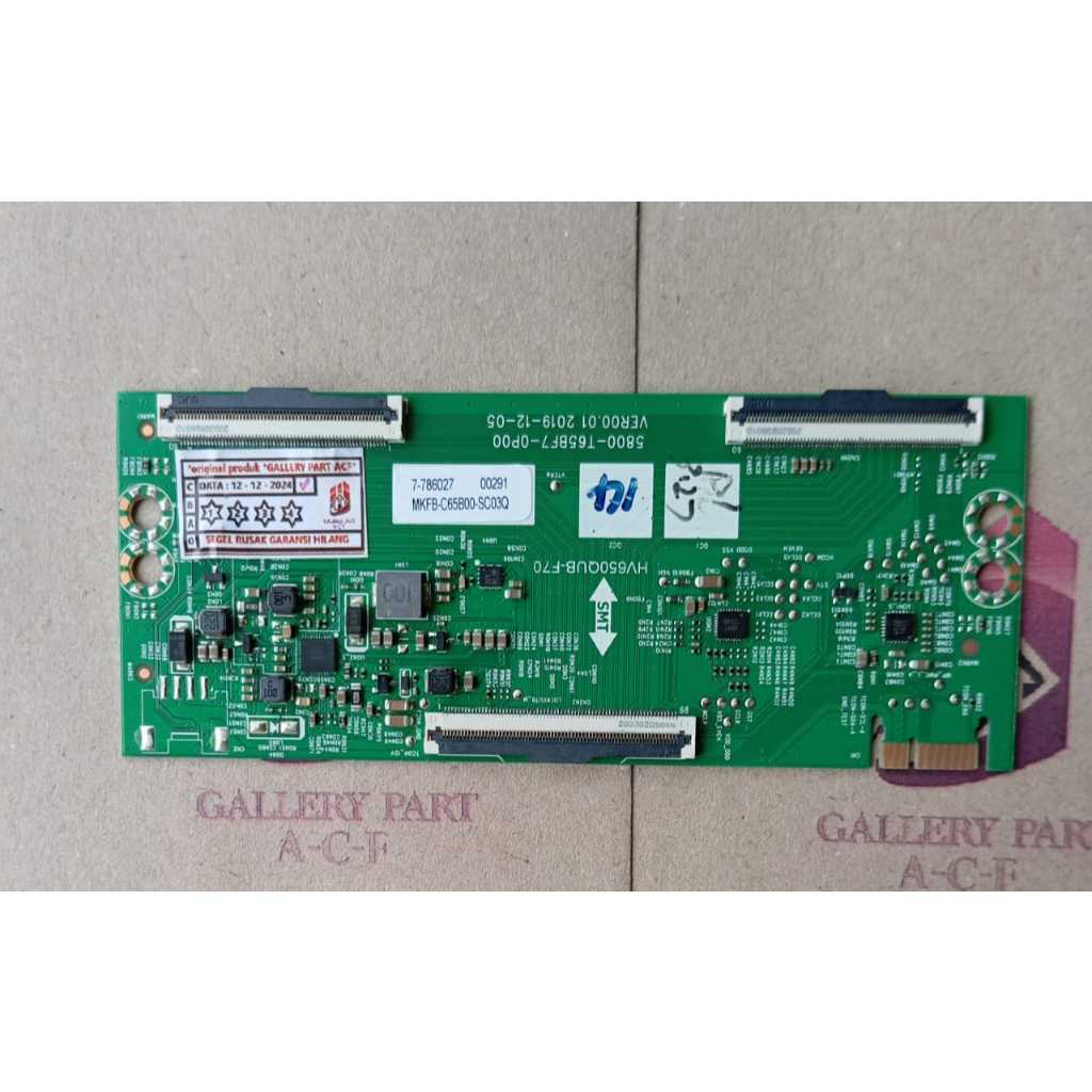 TCON TICON TV LED COOCAA 65S6 - TCON COOCAA