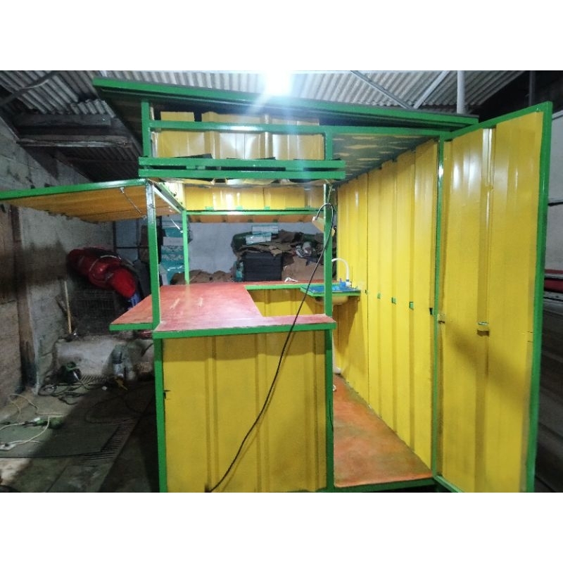 container booth custom