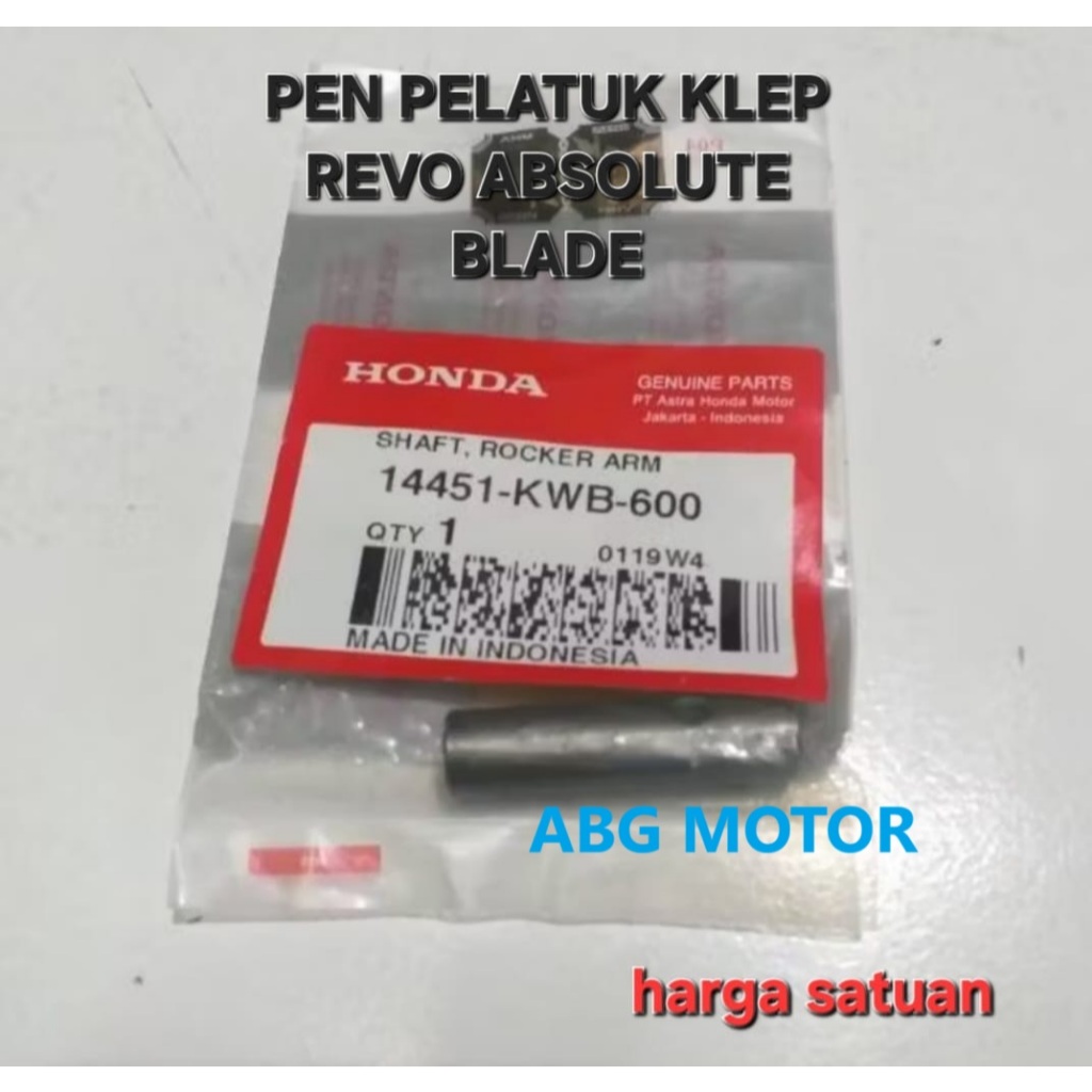 AS PEN PELATUK KLEP BLADE REVO ABSOLUTE ORIGINAL 14451-KWB-600