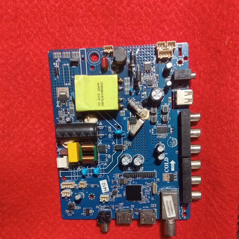 Mb Tv Led POLYTRON PLD24V0853 24v0853 / Mobo / Mainboard / Modul / Mesin Tv Polytron pld 24V0853