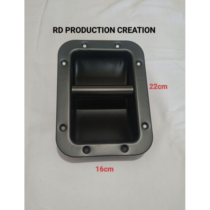 HANDLE BOX SPEAKER BESI bentuk oval pegangan speaker HD-7114