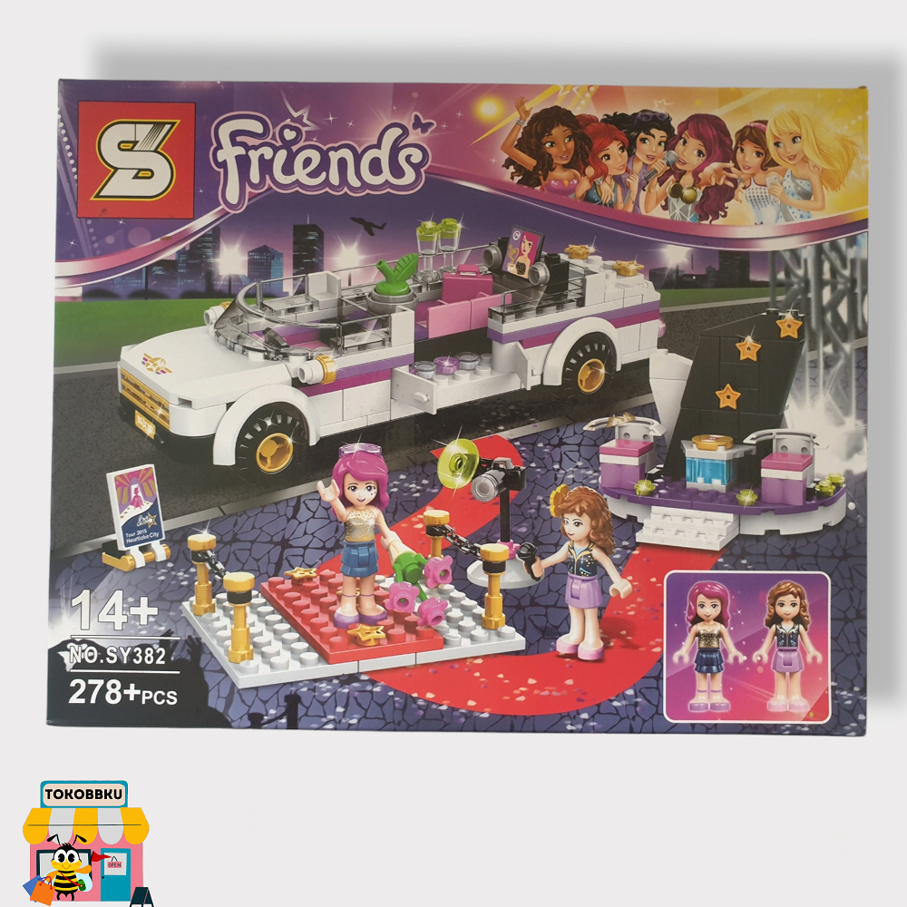 SY Building Block Friends Pop Star Limo  #SY382 Lego