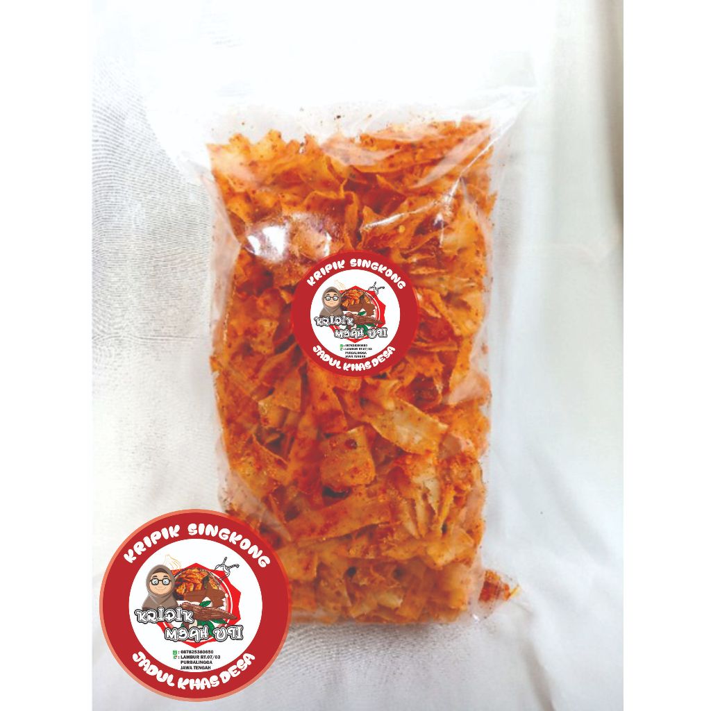 

kripik jadul, jajanan jadul, kripik singkong jadul, kripik pedas