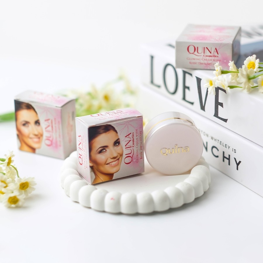 BEAUTY - QUINA GLOWING CREAM WITH KOJIC DIPALMITATE - QUINA GLOWING CREAM