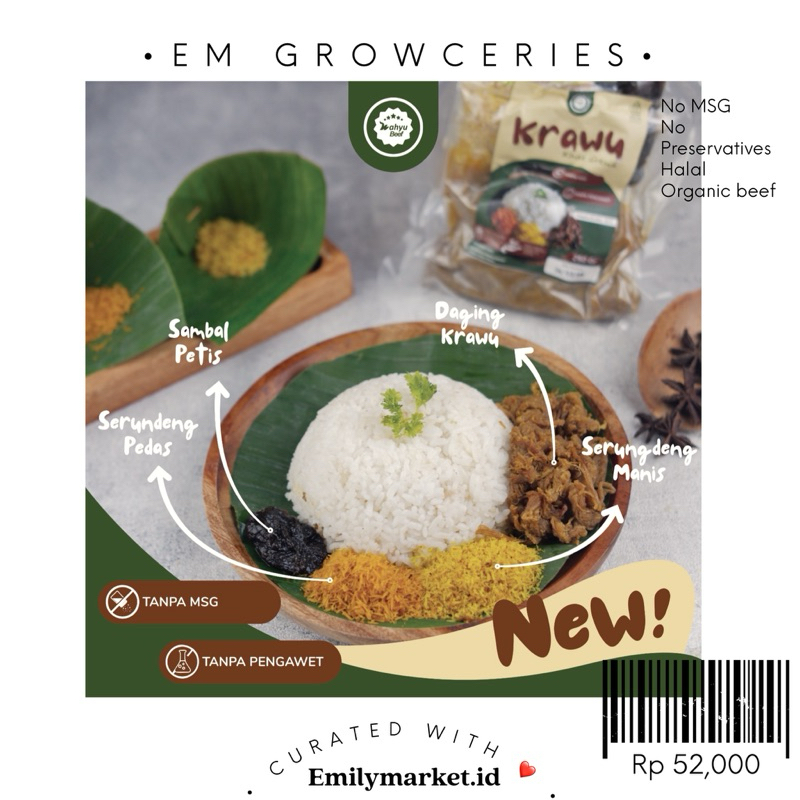 

Ready to Heat menu set by Wahyu Beef