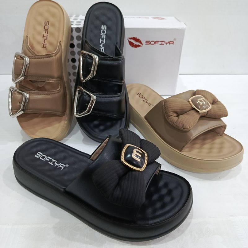 Sandal Sofiya Haq Rendah 3,5cm tipe 6980-20 Original Import Sofiya