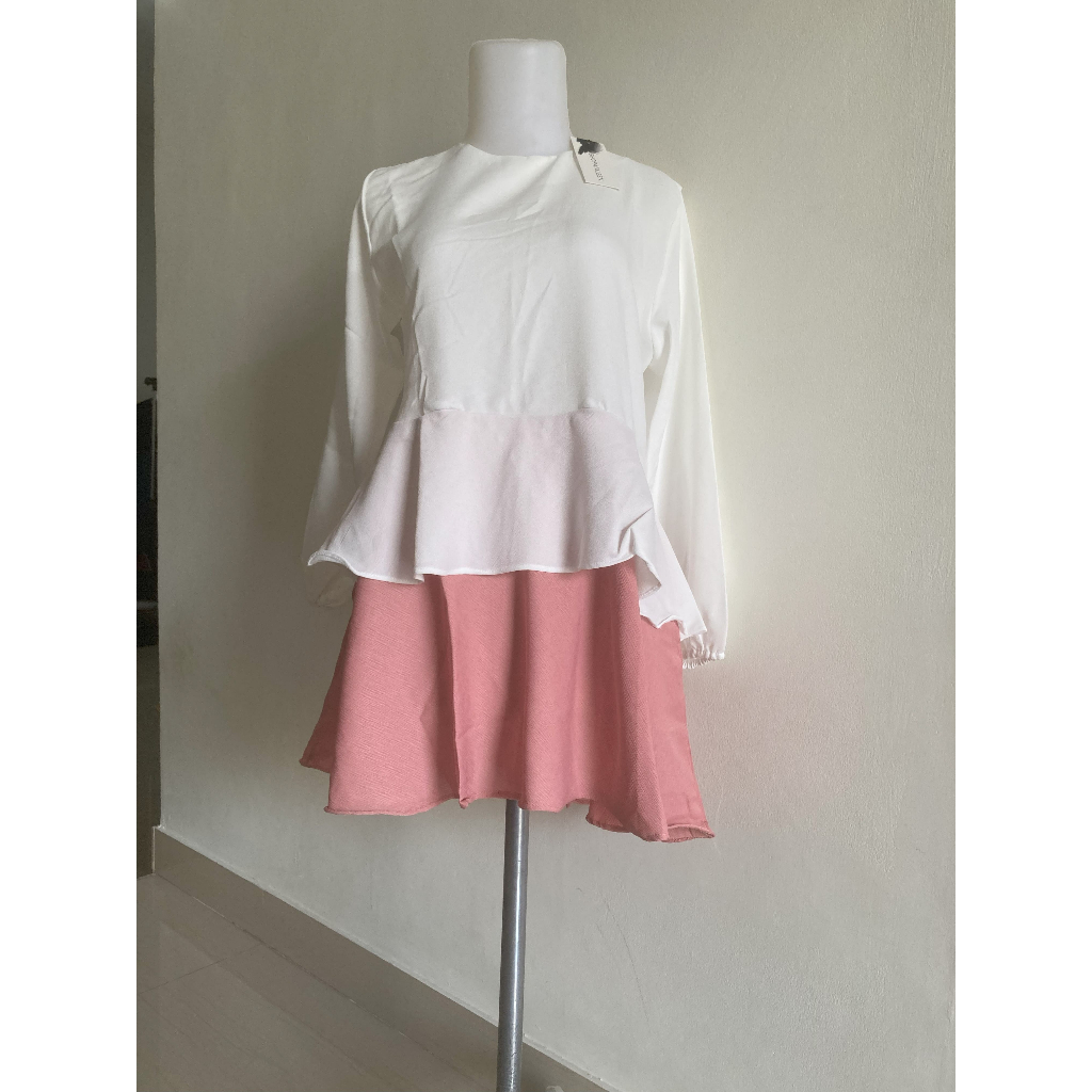 NEW Shopataleen White-Pink Blouse