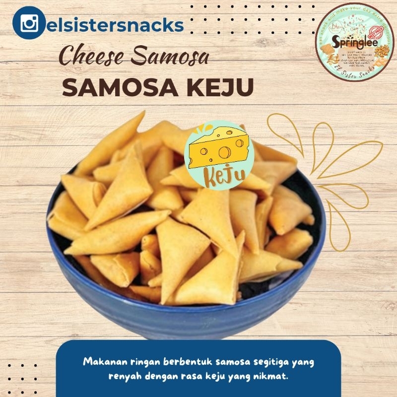 

Samosa Keju Kwalitas Premium Super Terlaris dijamin enak Springlee Sarikaya Enak harga ter Murah Kiloan