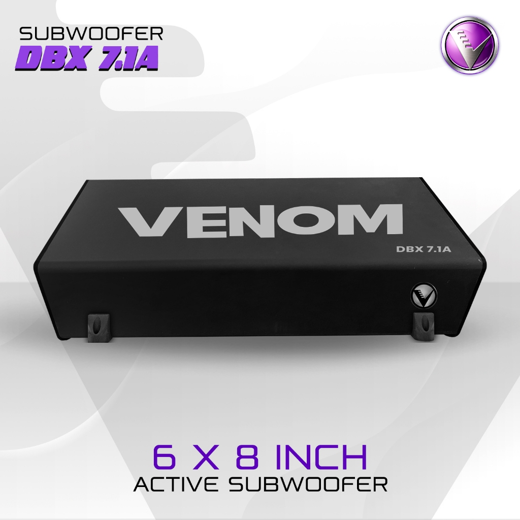 SUBWOOFER AKTIF VENOM DBX 7.1A AUDIO MOBIL