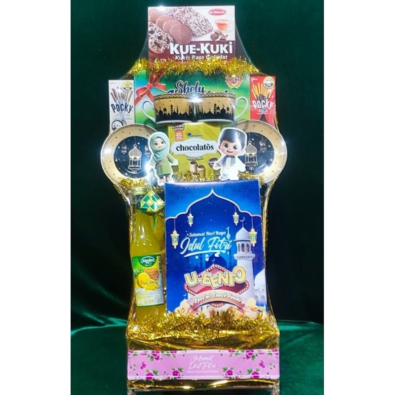 

PARCEL LEBARAN SNACKS SIRUP TEASET IDULFITRI SNACKS PREMIUM RAMADHAN+KARTU