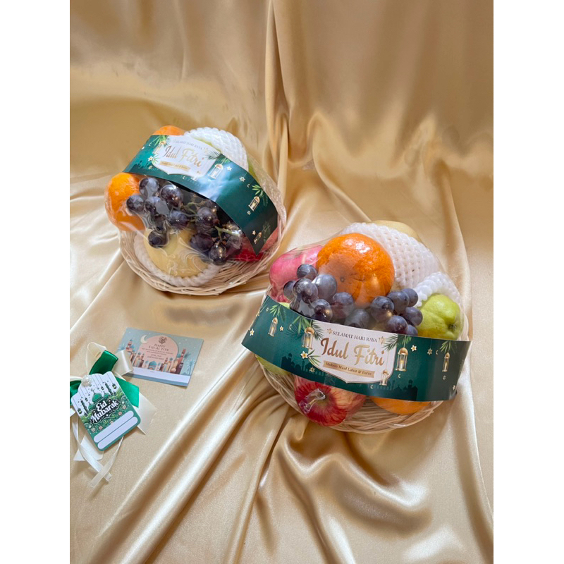 

hampers buah lebaran parcel buah idul fitri piring buah instant surabaya sidoarjo