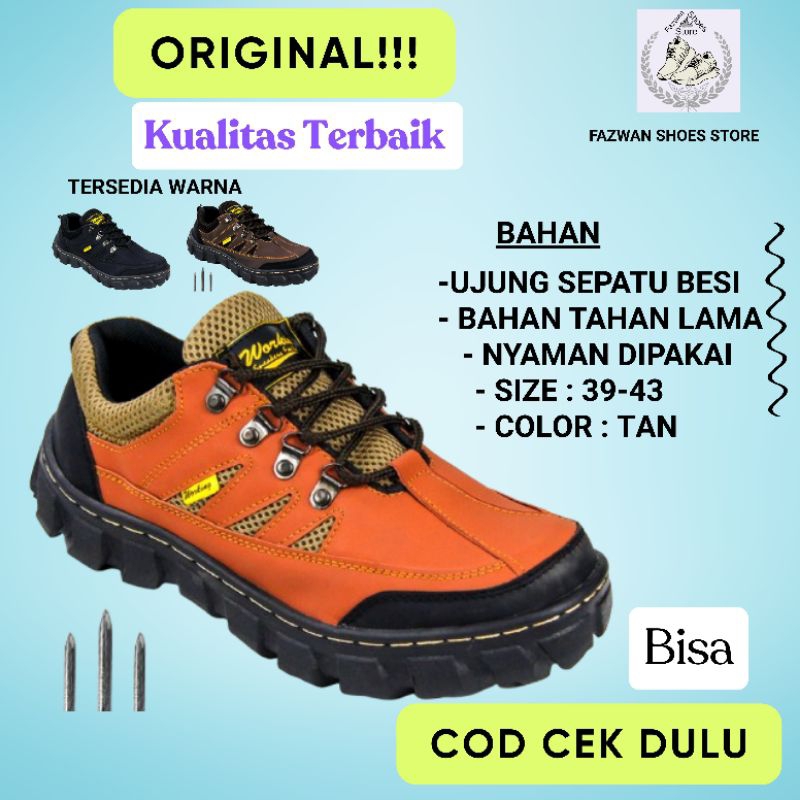 Sepatu Gunung/Hiking Outdoor Pria Waterproof