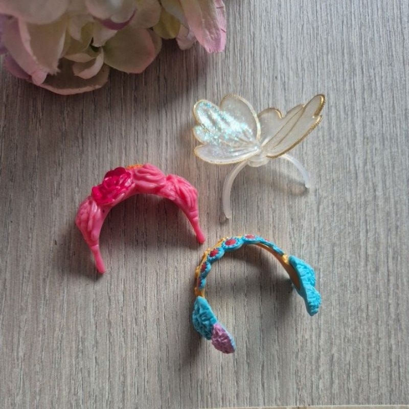 Aksesoris hiasan kepala / bando Barbie /Disney Mattel collector