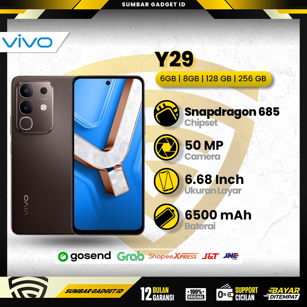 Vivo Y29 Smartphone Original Bergaransi Resmi