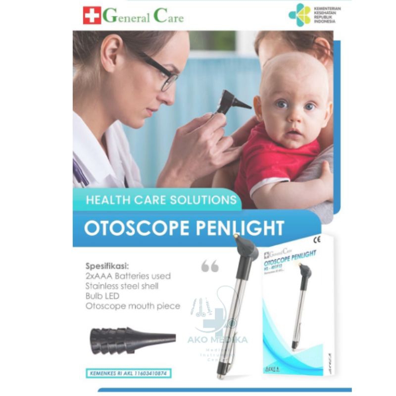 Otoscope Penlight General Care / Otoskop General Care