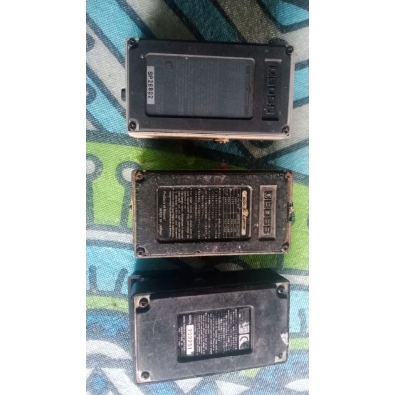 boss dd3 boss eq, arion delay