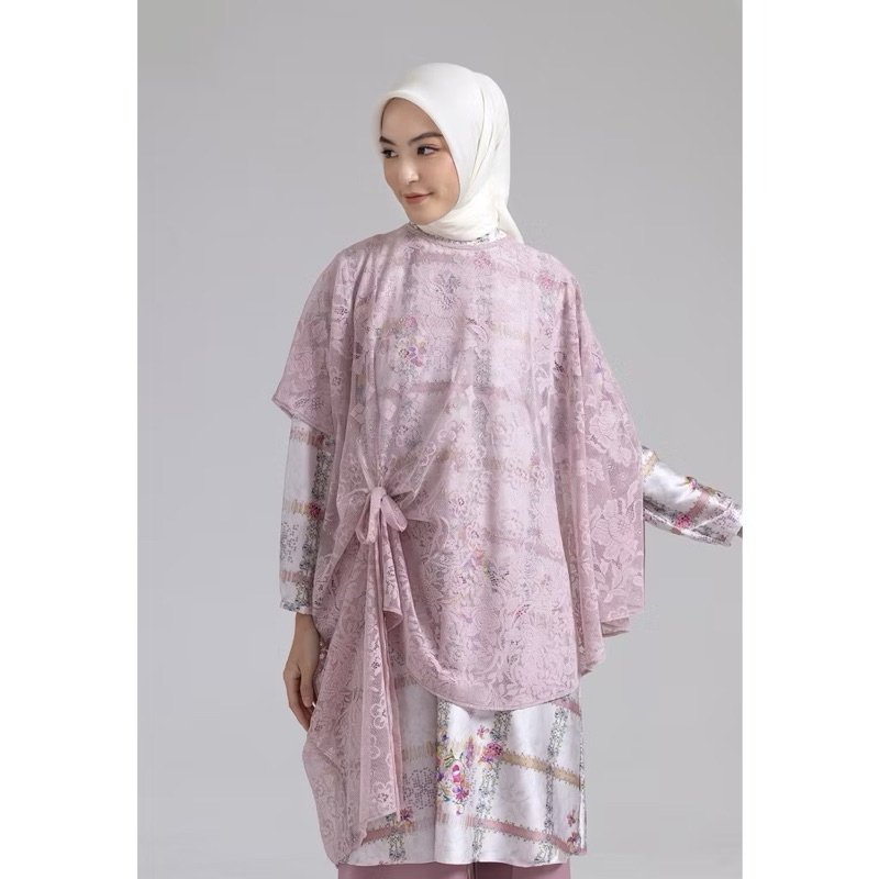 NEW READY RM RIA MIRANDA MALISSE SET TUNIK BEIGE PINK size L